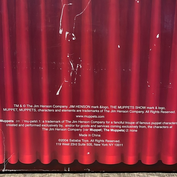 2004 Saba Toys The Muppet Show Plush Character Set Complete - Picture 14 of 16